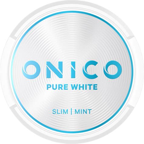 Onico Pure White Mint – Snuskompagniet.com.